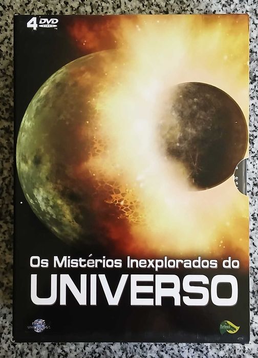 Os Mistérios Inexplorados Do Universo - 4 DVDs - Muito Bom Estado