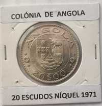 Moedas Portuguesas Circuladas na Ex. Colónia Ultramarina de Angola