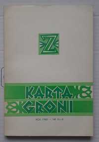 Karta Groni 1980 r. - nr IX - X