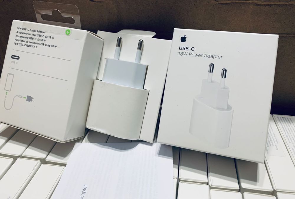 Адаптер 18W USB‑C Оригінал iPhone Швидка зарядка Блок оригинал