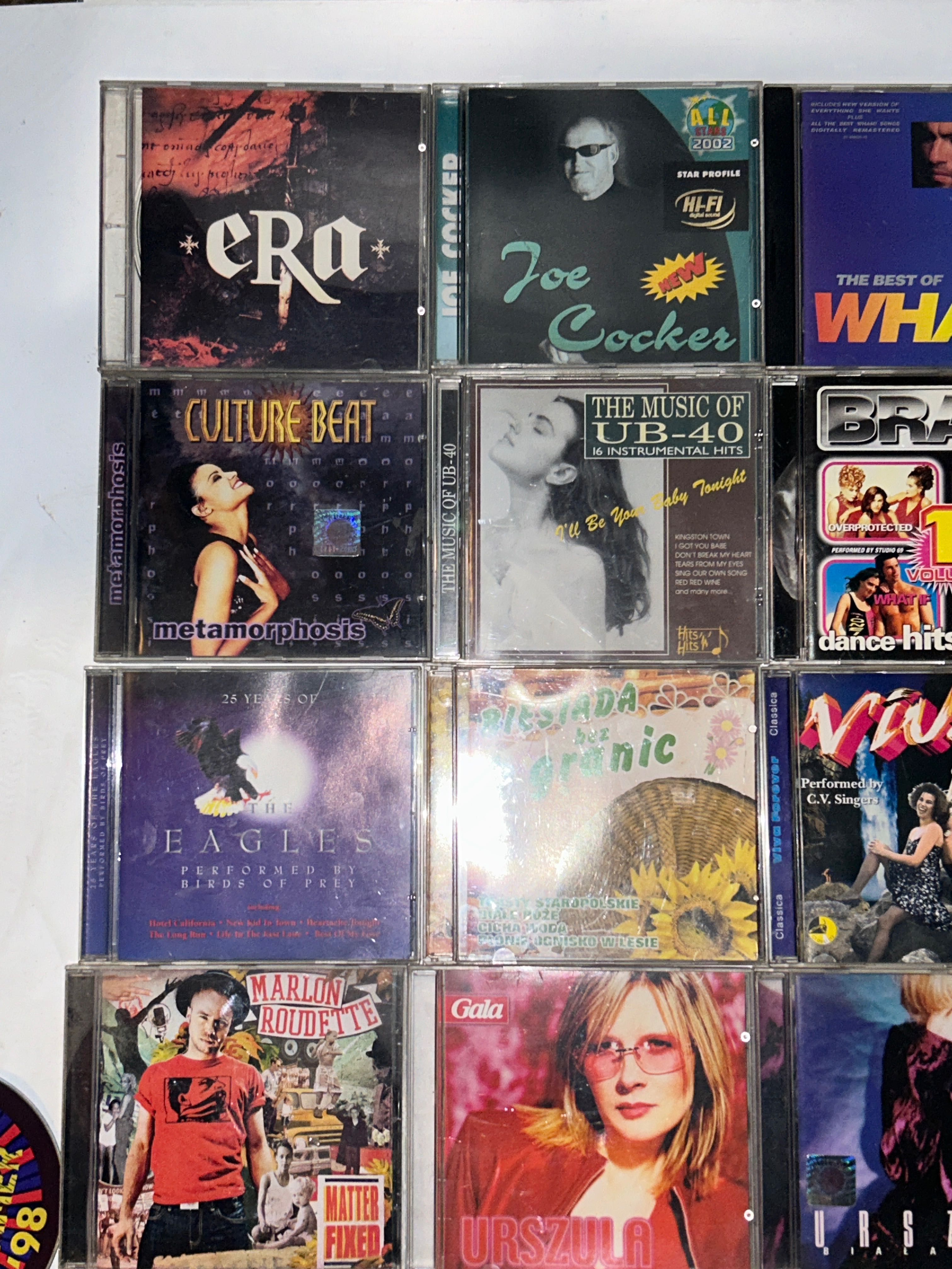 Płyty WHAM,Urszula,UB-40M,Cyrus...20 sztuk