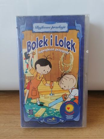 Bolek i Lolek Największe przygody kaseta VHS