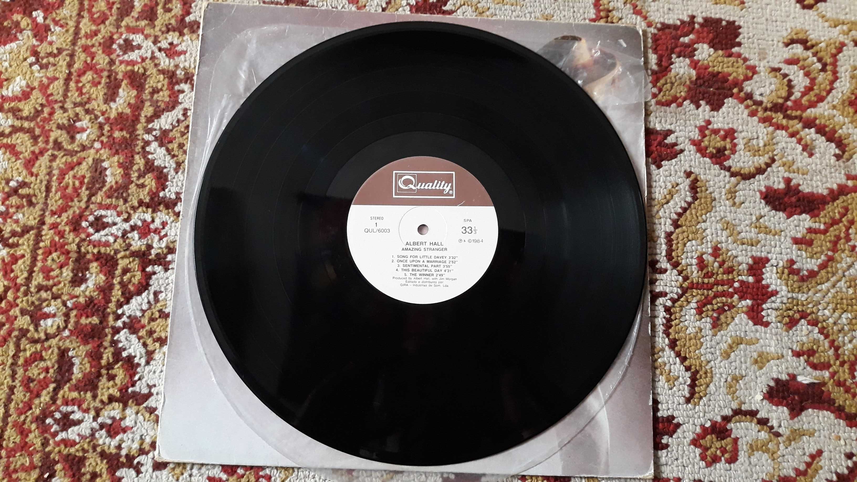 Albert Hall - Amazing stranger - LP vinil - portes incluídos