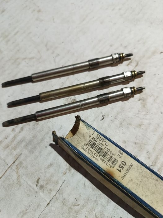 Свічки.   накалу