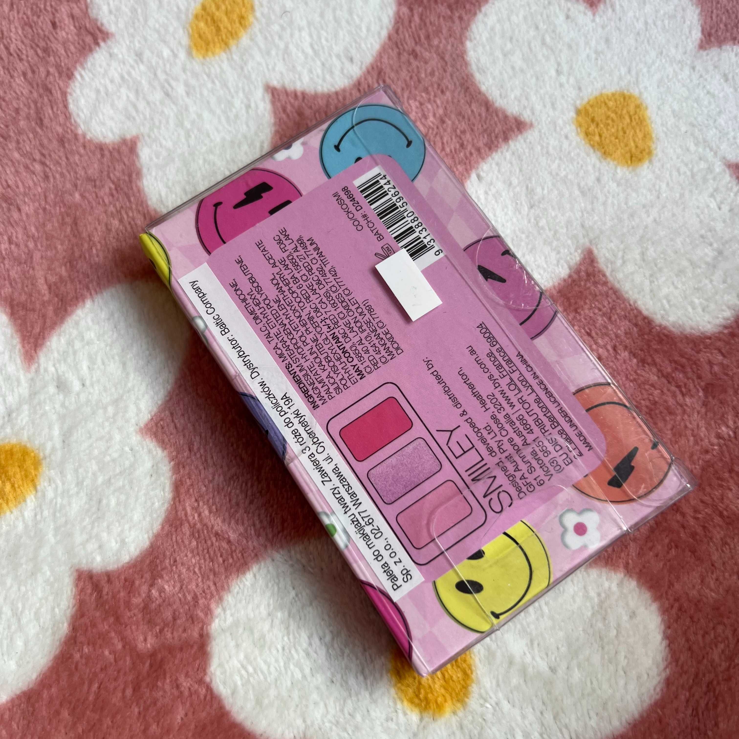 BYS, , paleta róży do policzków, Smiley, 5 g róże do policzków paletka