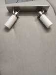 Lampa sufitowa srebrna