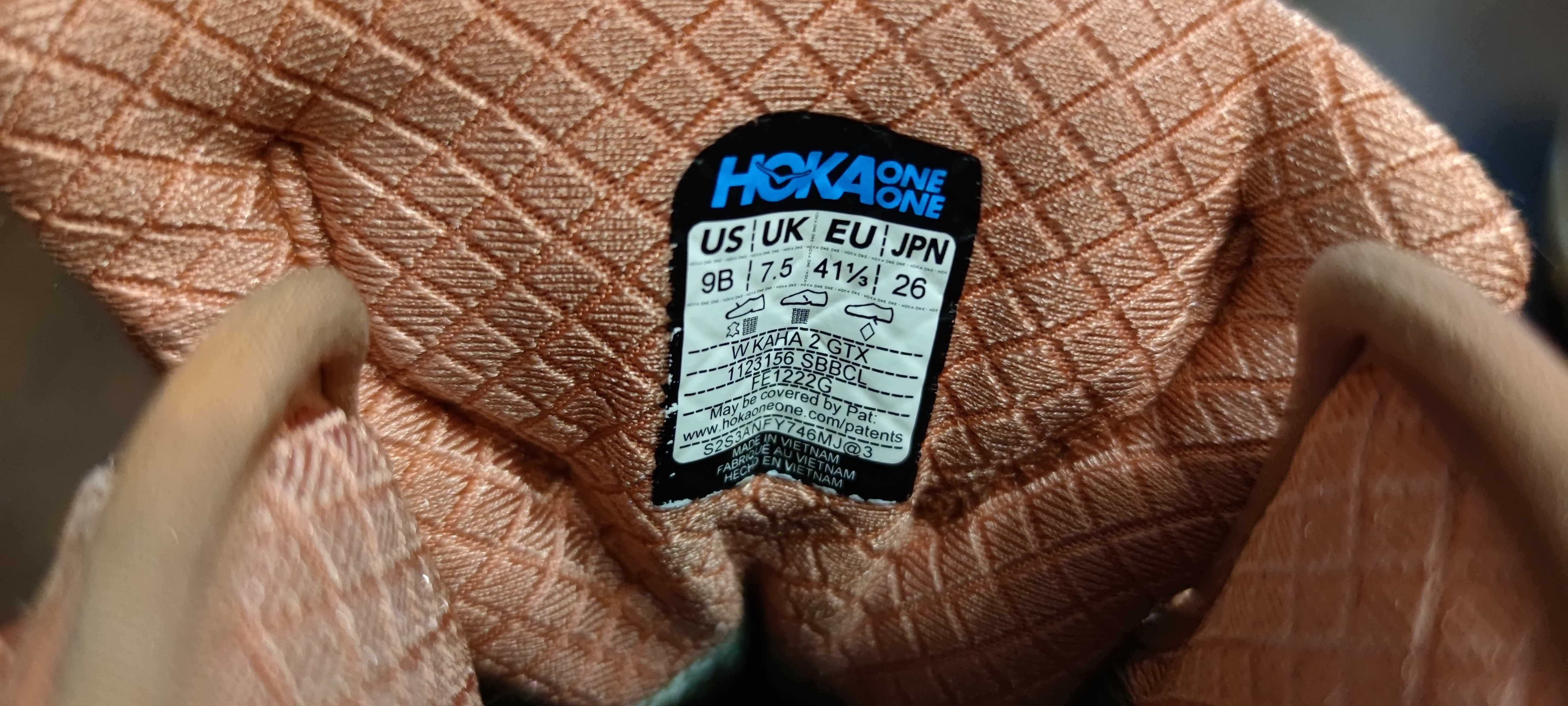 Трекінгові черевики Hoka Kaha 2 Gore-           р  41 1/3    26смTex