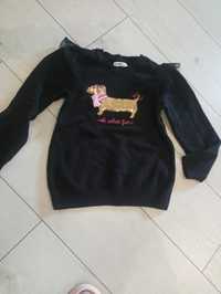 Sweter dla dziewczynki 128