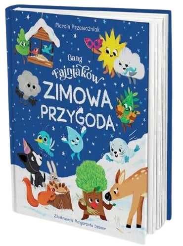 KSIĄŻKA Gang Fajniaków ZIMOWA PRZYGODA Marcin Przewoźniak