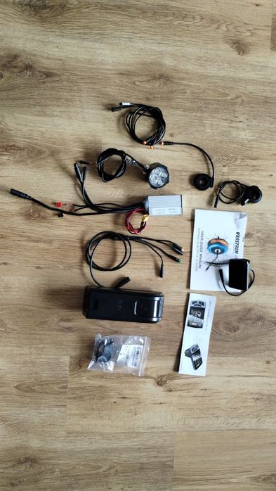 Zestaw do konwersji roweru na elektryczny bez silnika i bateriii