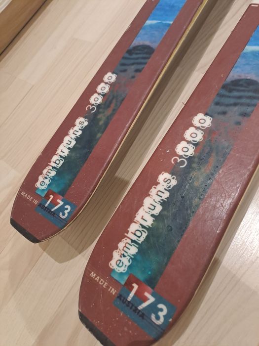 Narty TITICACA Embruns 3000 dł. 173 cm gotowe na stok