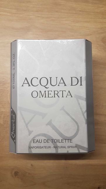 Męskie perfumy Acqua di Omerta 100ml NOWE