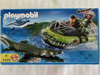 Playmobil 4446 - Hovercraft + Crocodilo