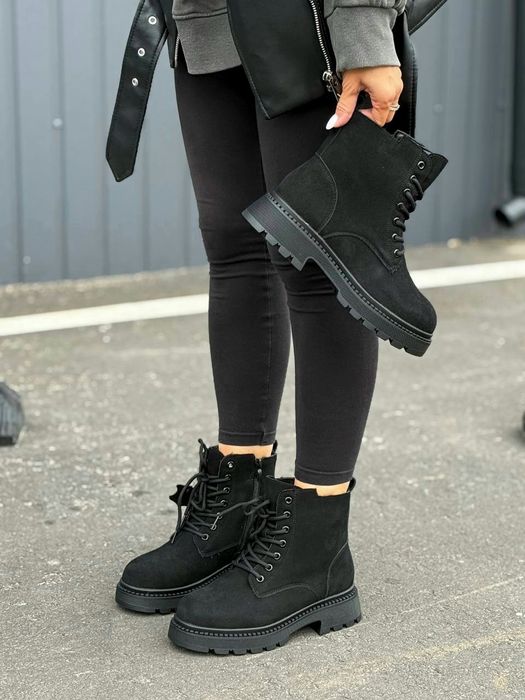 Женские Ботинки Зимние, зимние ботинки, черевики зимові, ботинки