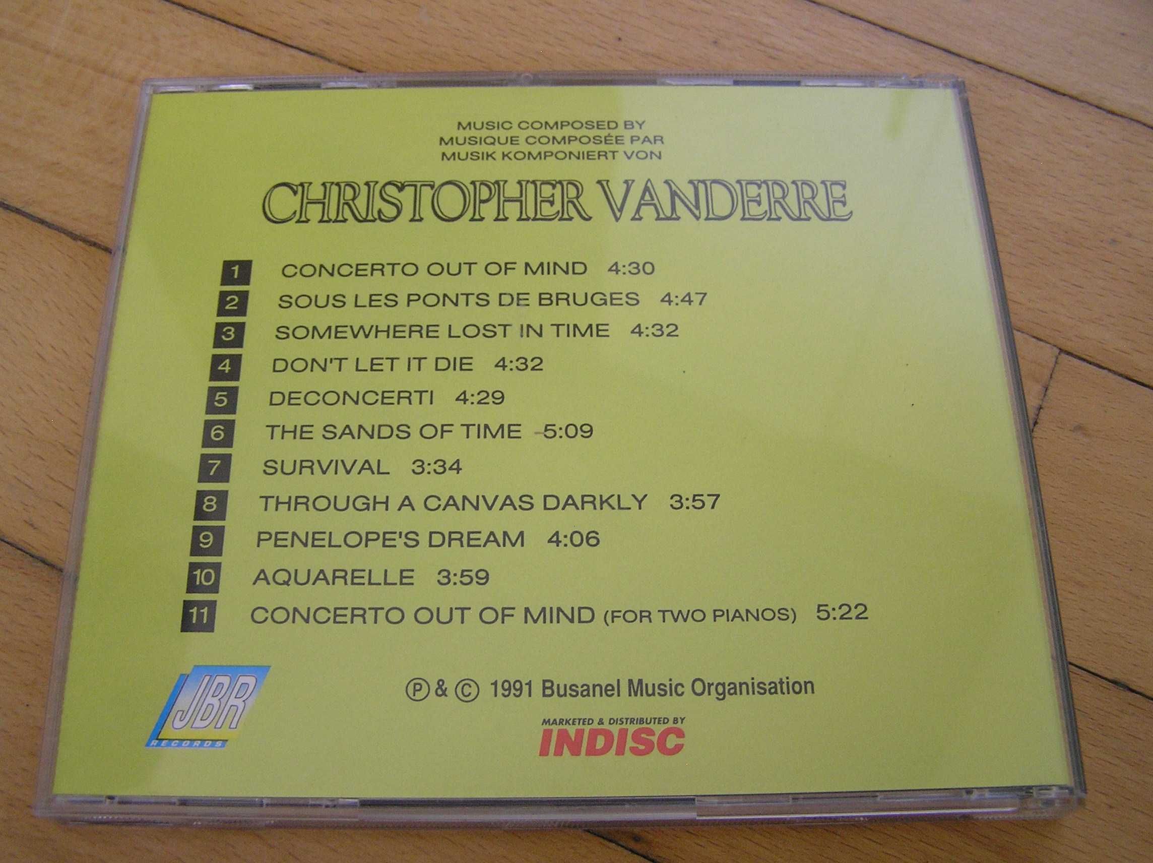 Christopher Vanderre Bruges variations