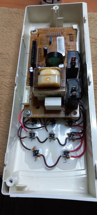 Микроволновая печь LG MB-3949W. Панель управления ( модуль). Плата.