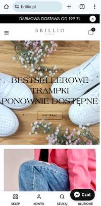 Nowy sklep internetowy z obuwiem damskim dropshipping