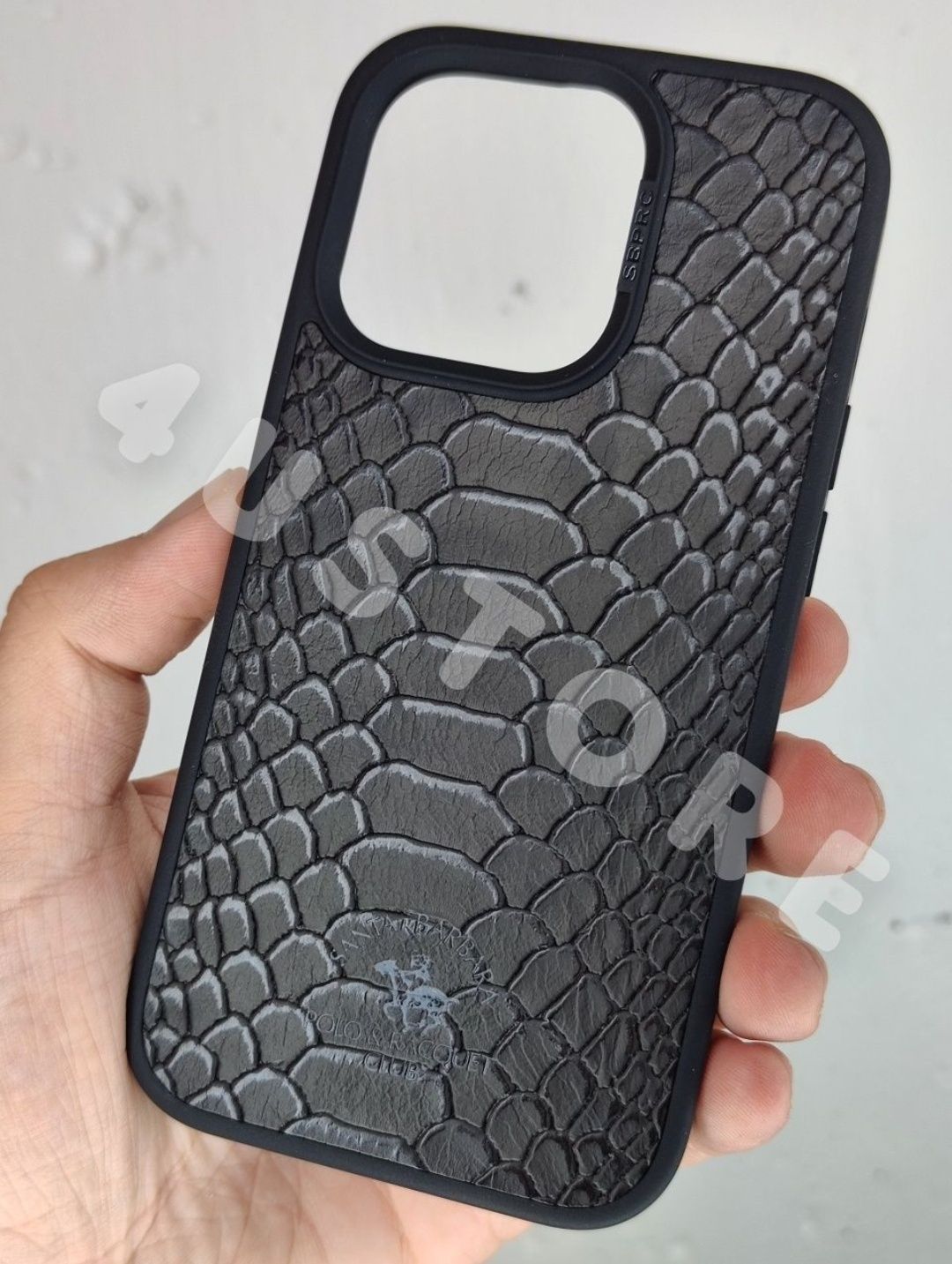 Чехол кожаный Polo на iPhone 15 Pro Max Чохол шкіряний оригінальний