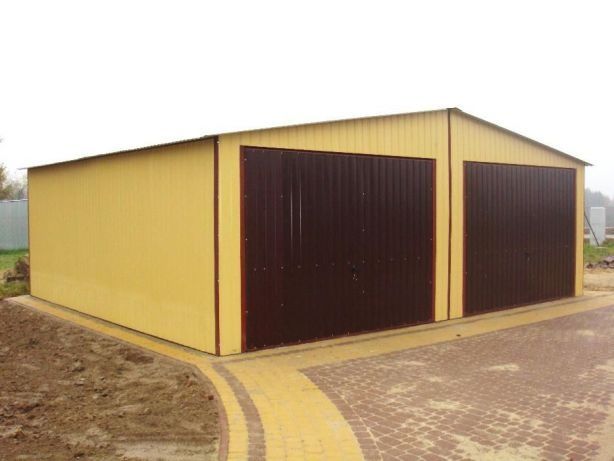 Garaż blaszany Blaszak WZMOCNIONY garaże blaszane Blaszaki PRODUCENT
