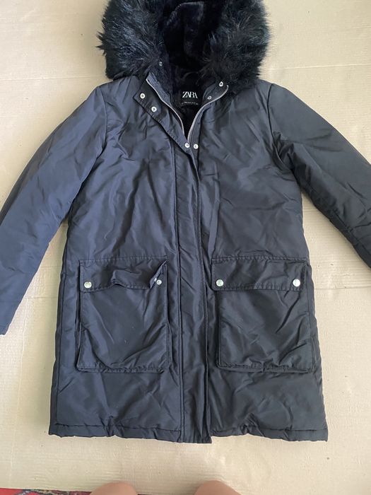 Пуховик Zara, куртка парка
