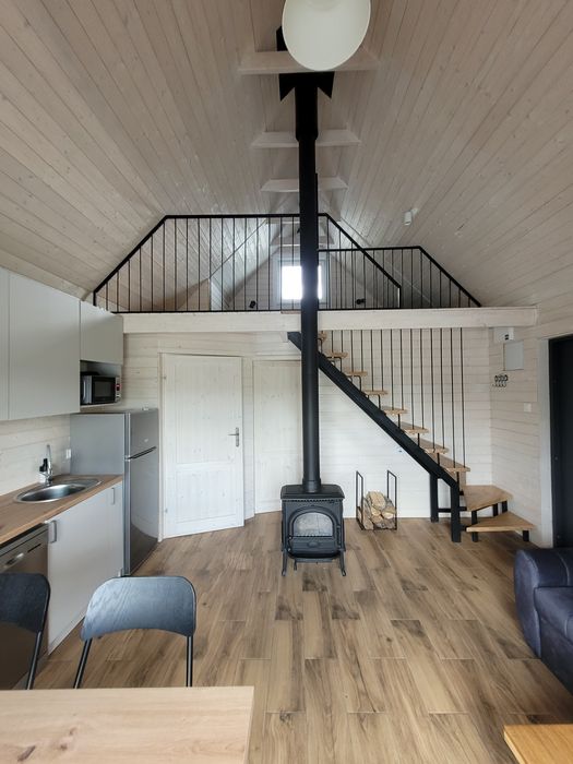 Domek z balią  jaccuzi,domek nad jeziorem, sauna, wolny Sylwester