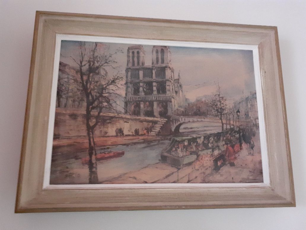 Pintura em tela Attilio COLECIONADORES