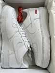 AF1\Powietrze*airDamskieNikeForce1SupremeWhite UnisexTrampki Rozm.43