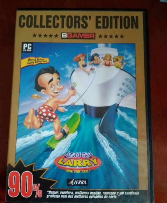 Jogo para PC Leisure Suite Larry a Love for Saio em excelente estado