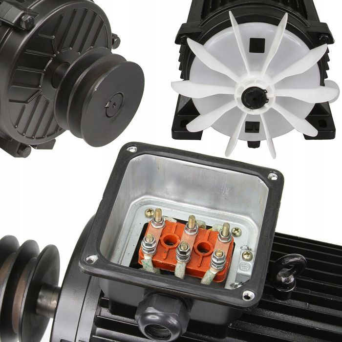 Silnik Elektryczny 3 Fazowy 10Hp 2940Obr/Min 10 Km 380V