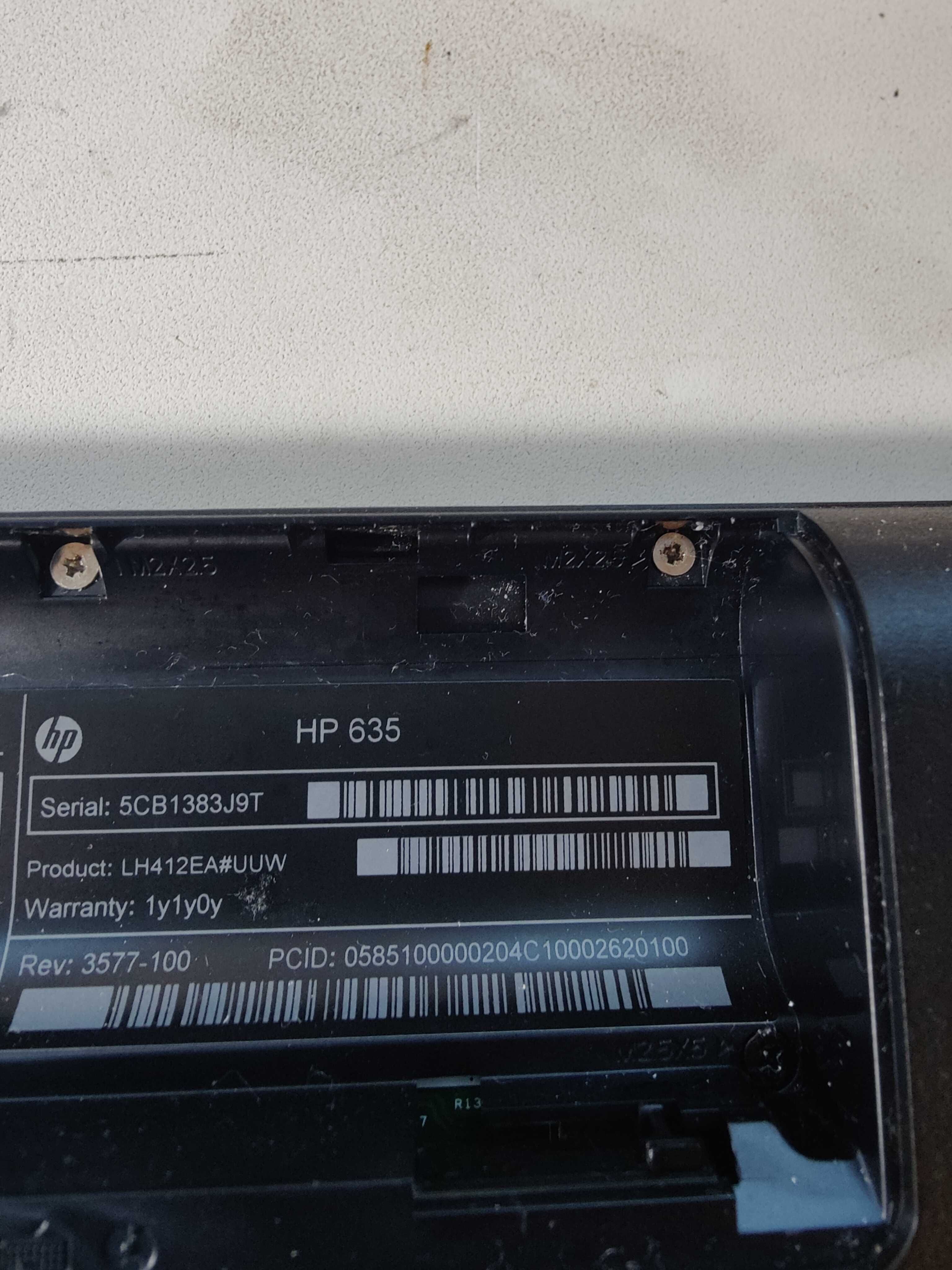 Hp 635 без зарядки