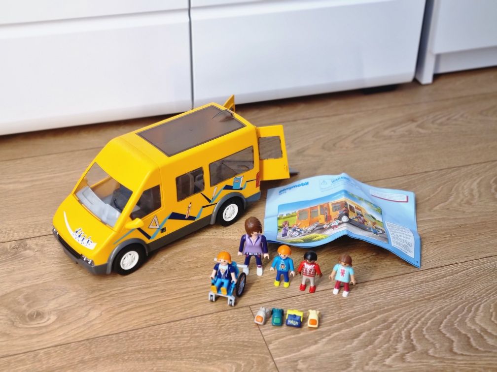 Playmobil 9419 Autobus szkolny bus autokar pojazd Wózek inwalidzki nie