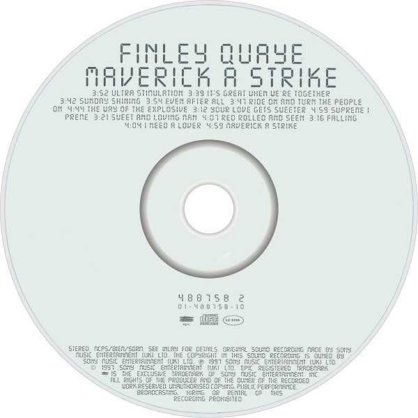 Finley Quaye ‎– Maverick A Strike