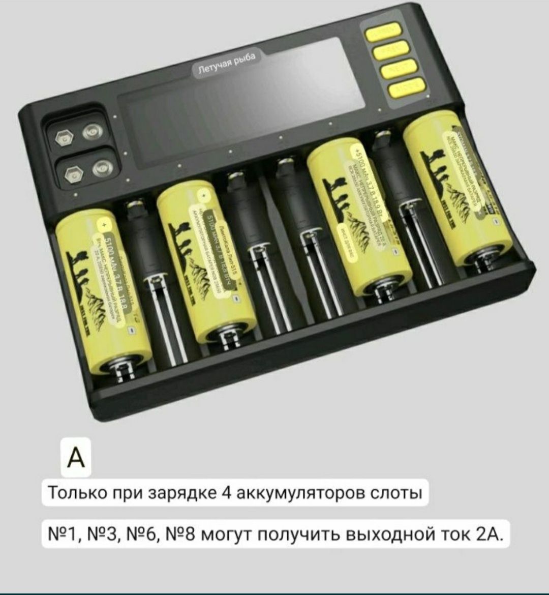 Зарядное устройство LiitoKala Lii-S8