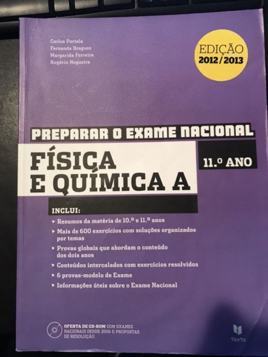 Preparar o Exame de Física e Quimica A - 11º Ano