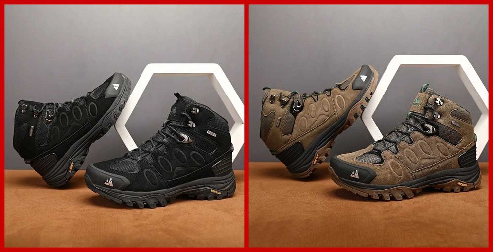 Новые мужские трекинговые ботинки HikeUp (замша, еврозима). Уценка!