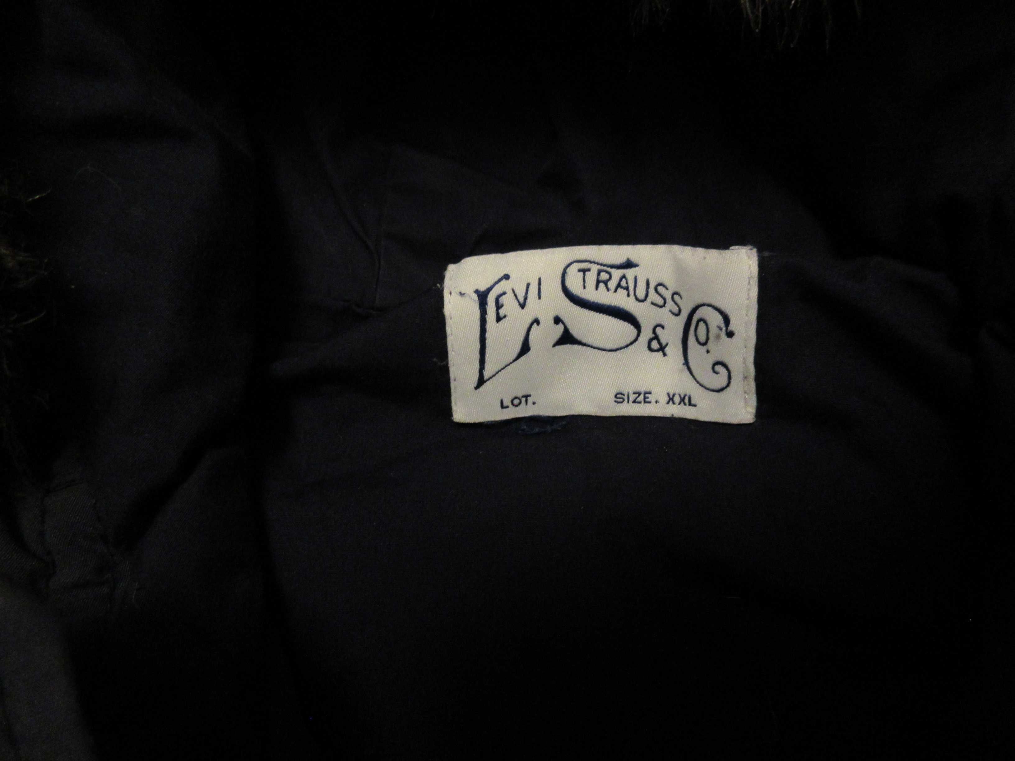 Levi Strauss - krótka kurtka zimowa z kapturem XXL