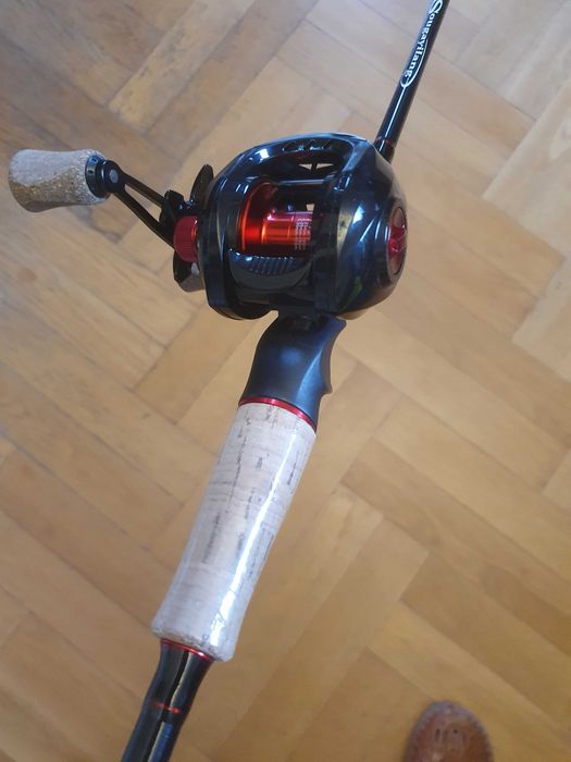 Super wędka zestaw castingowy 210 cm 5-25g cast