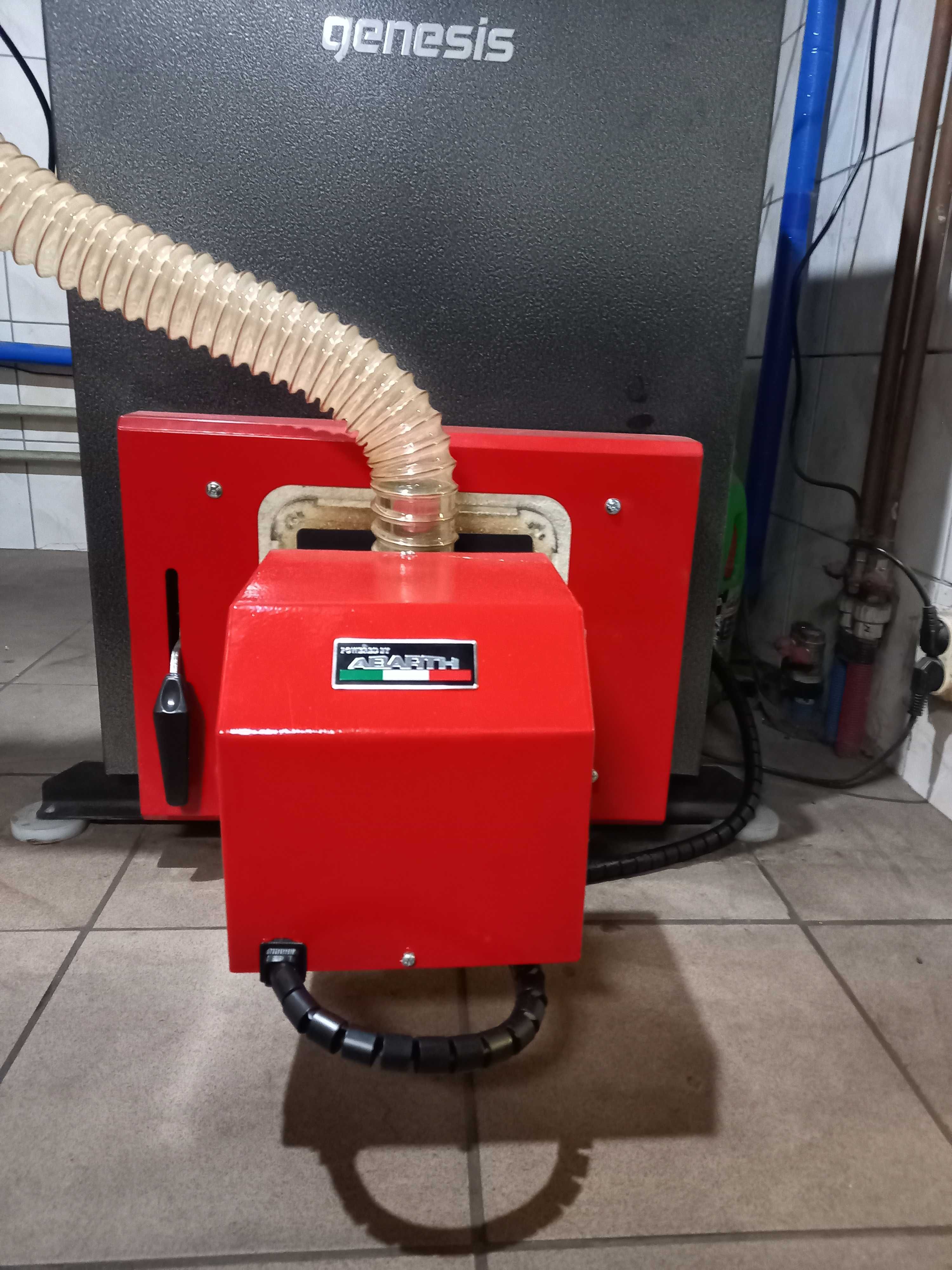 Palnik na pellet 20kW. Modernizacja starego kotła.