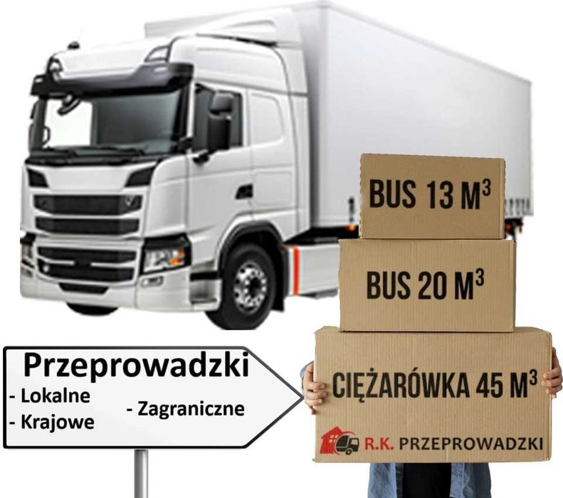Przeprowadzki Wejherowo - Lokalne / Krajowe / Zagraniczne
