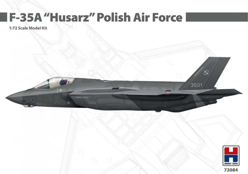 72084 Hobby 2000 Lockheed Martin F-35 A "Husarz" Polish Air Force