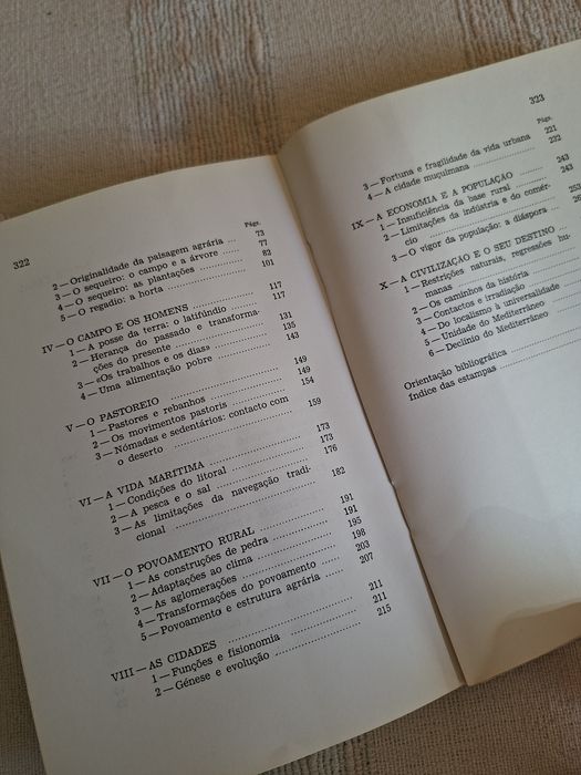 Mediterrâneo. Ambiente e Tradição Orlando Ribeiro livro muito estimado