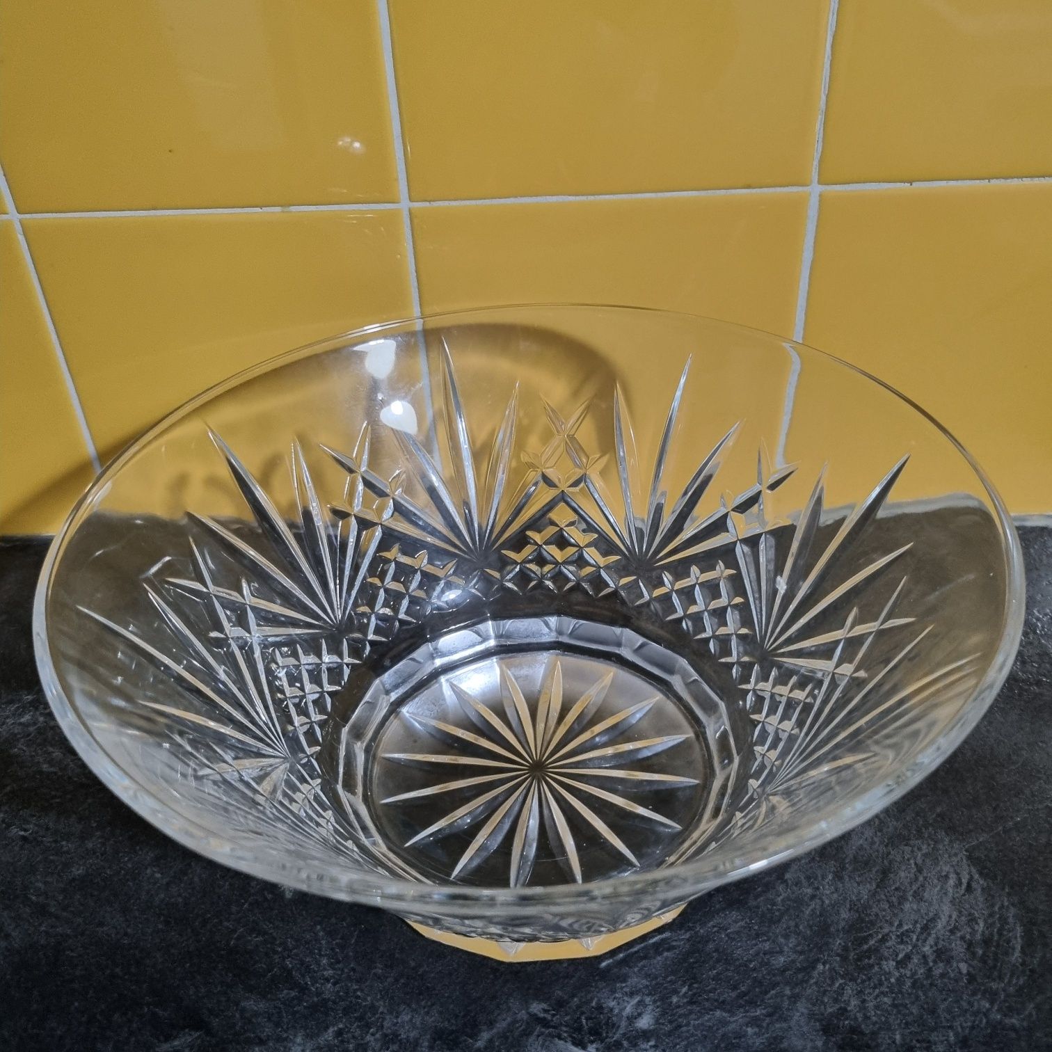 Saladeira de cristal (para prendas)