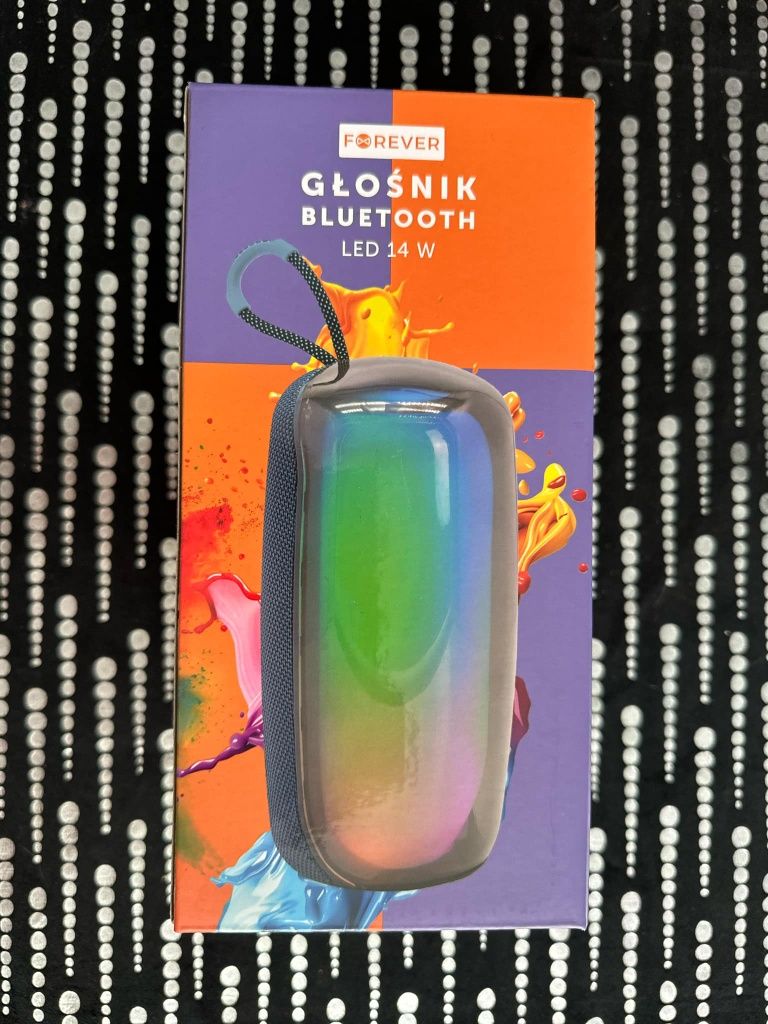 Głośnik Bluetooth forever LED 15 w