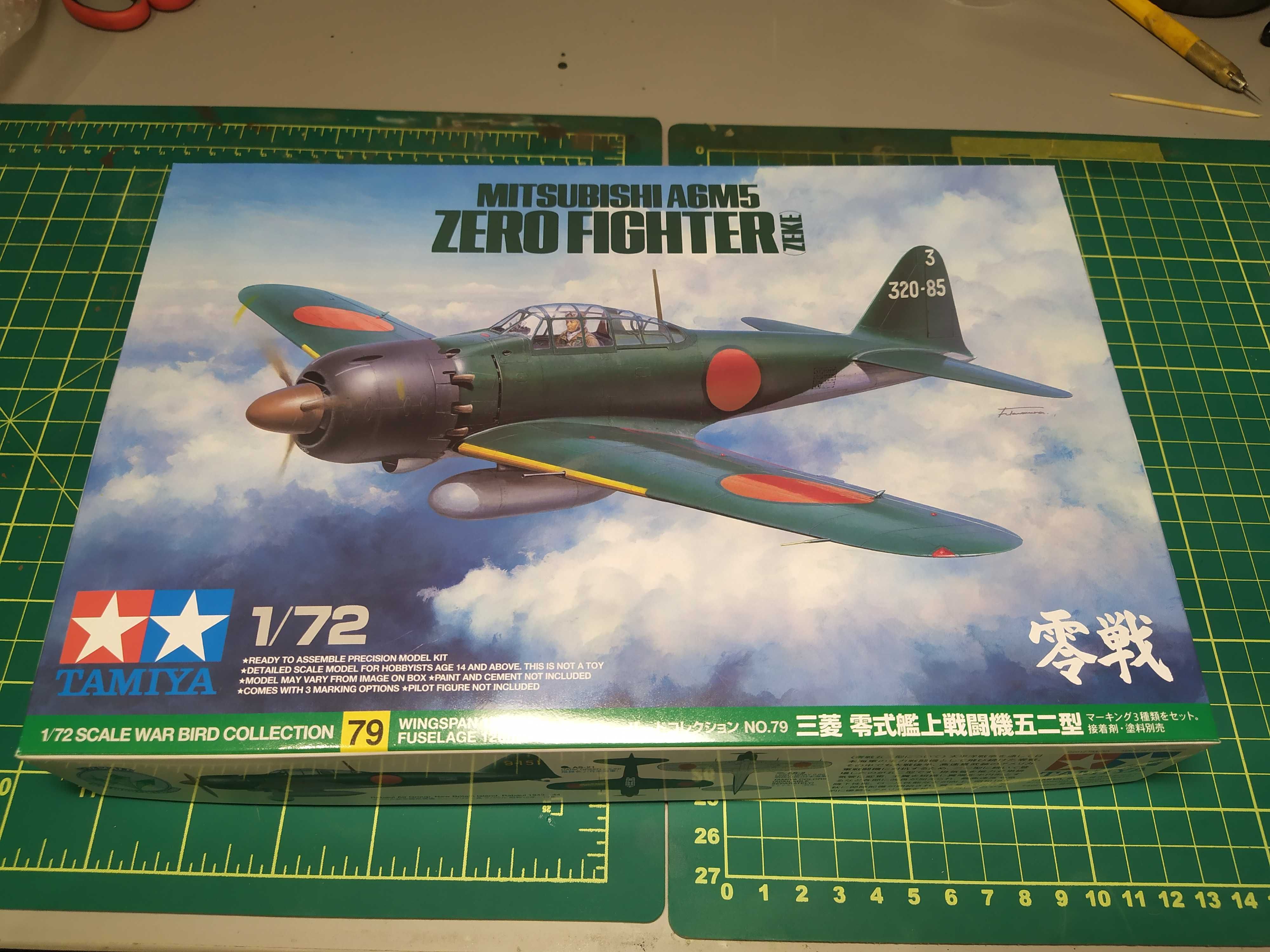 Tamiya 60785 Mitsubishi A6M3/3a Zero Fighter Model 22 (Zeke) model