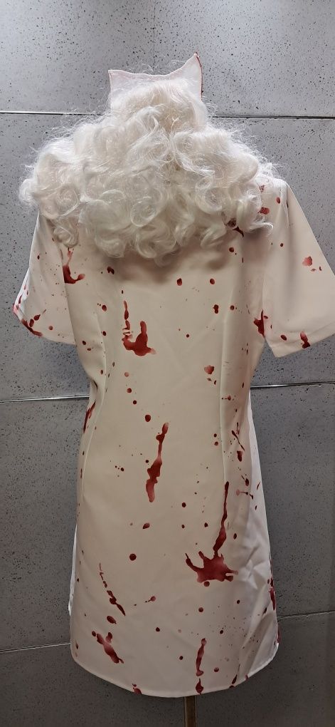 Strój przebranie kostium pielęgniarka zombie