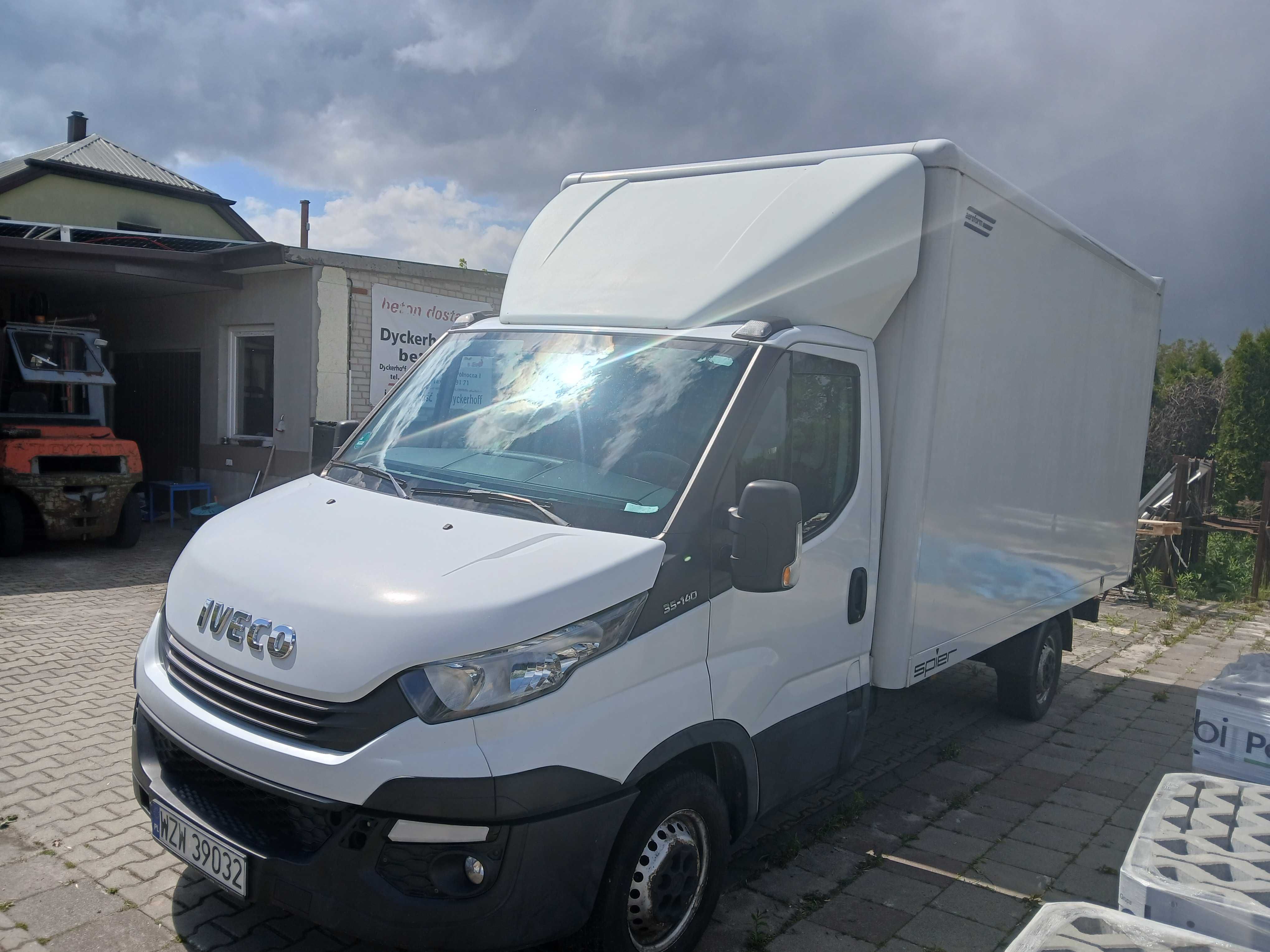 Iveco daily 2.3 diesel klima tempomat   kontener 2017 r  polecam