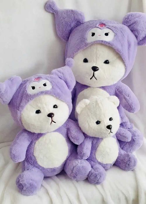 Мягкая игрушка Мишка в костюме Куроми 60 см