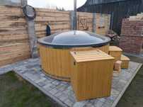 Tanie Banie z Litwy Sauny Ogrodowe Balie Kąpielowe Jacuzzi Beczka Spa