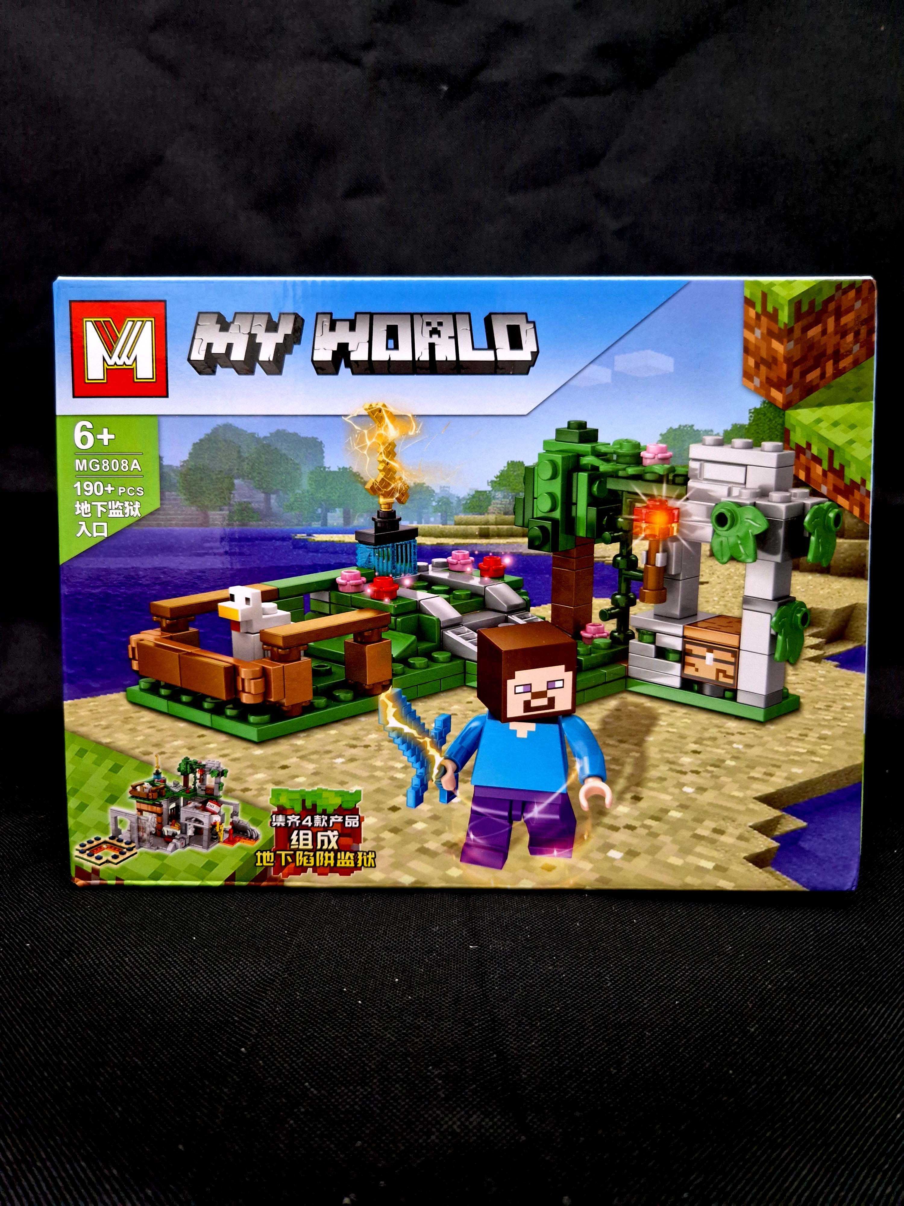 Klocki Plastikowe MyWorld 190/174pcs Minecraft