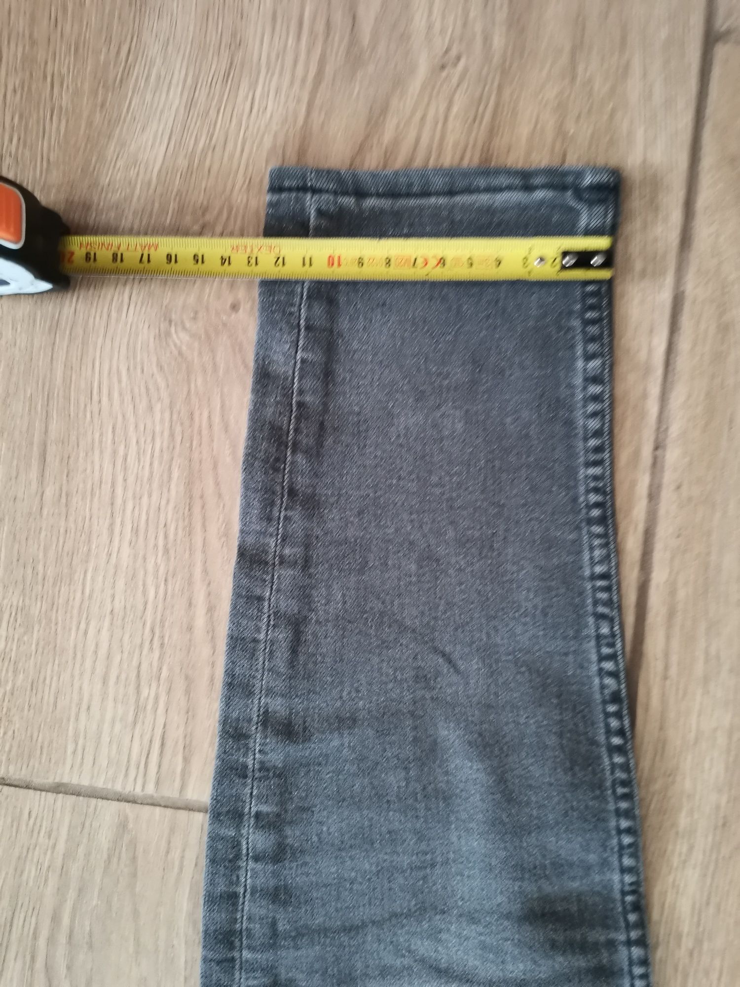 Spodnie dżinsy jeansy H&M skinny 44